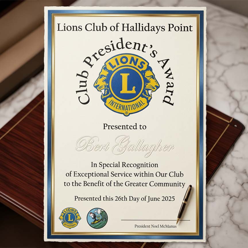 Certificates