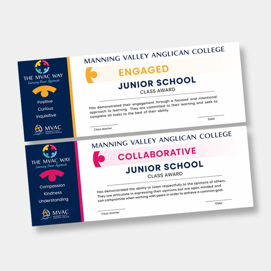 Certificates printed in Taree, Forster-Tuncurry NSW