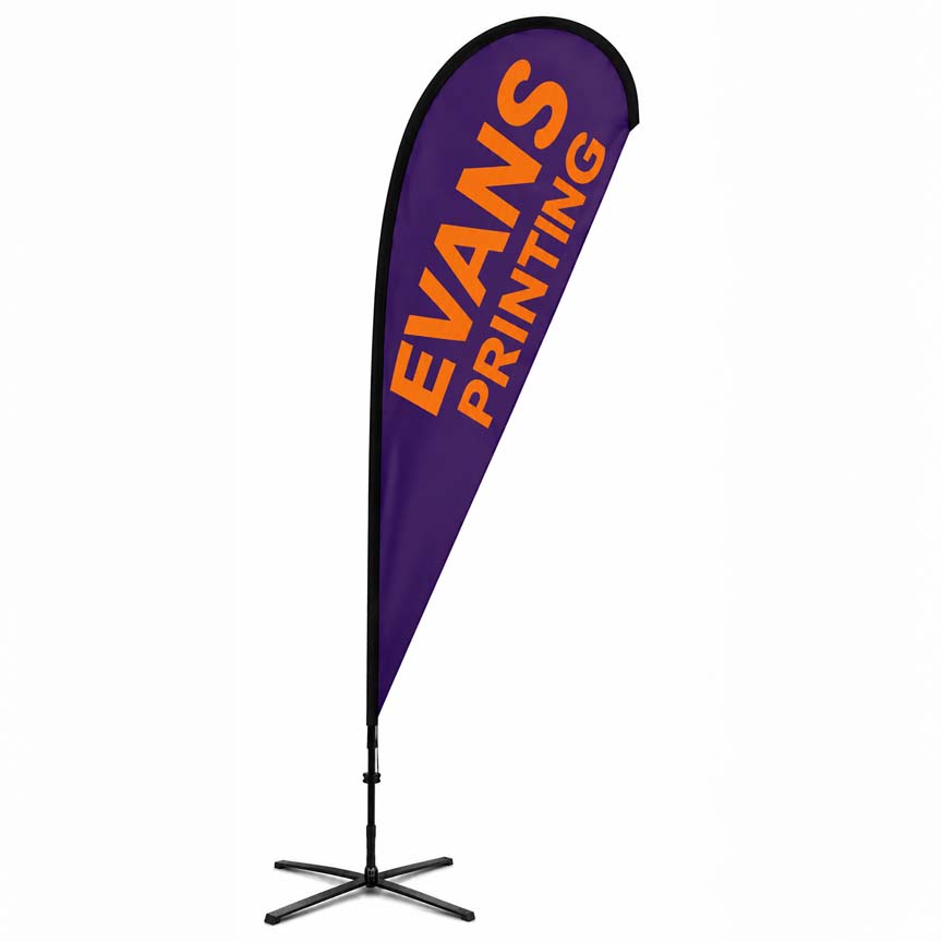 Teardrop Flags for print in Taree and Forster NSW