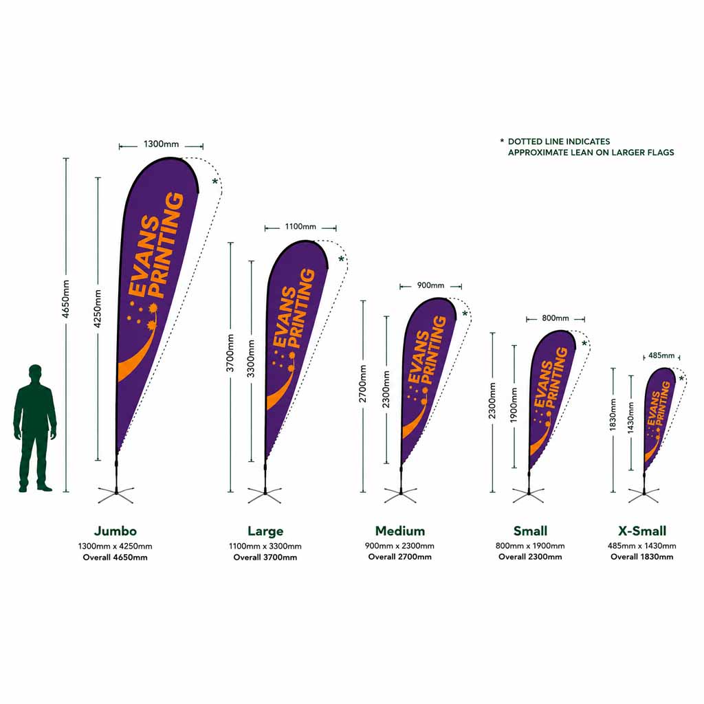 Tear Drop Flags - Image 8