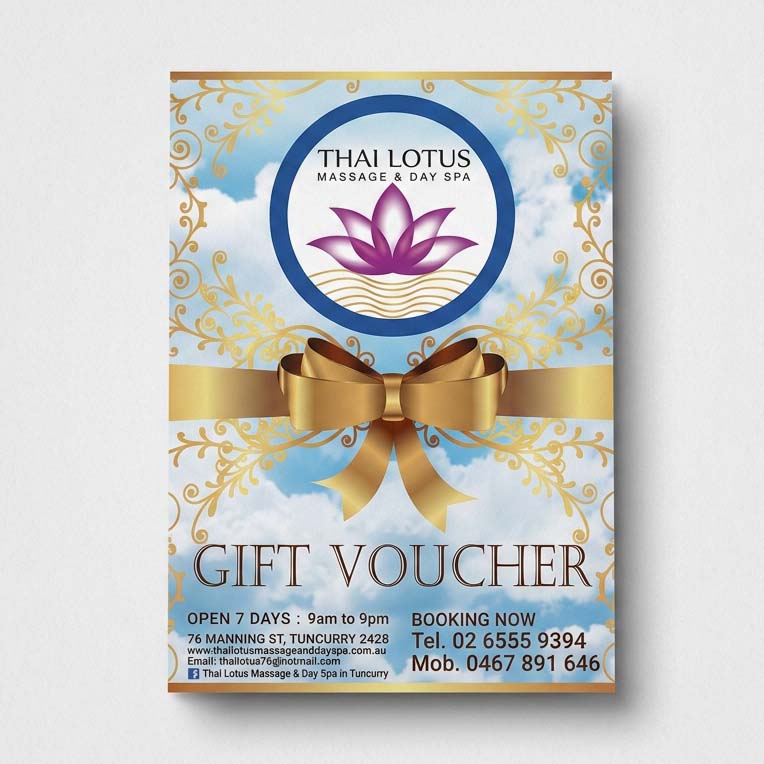 Buy Gift vouchers to get printed for your business in Taree and Forster-Tuncurry