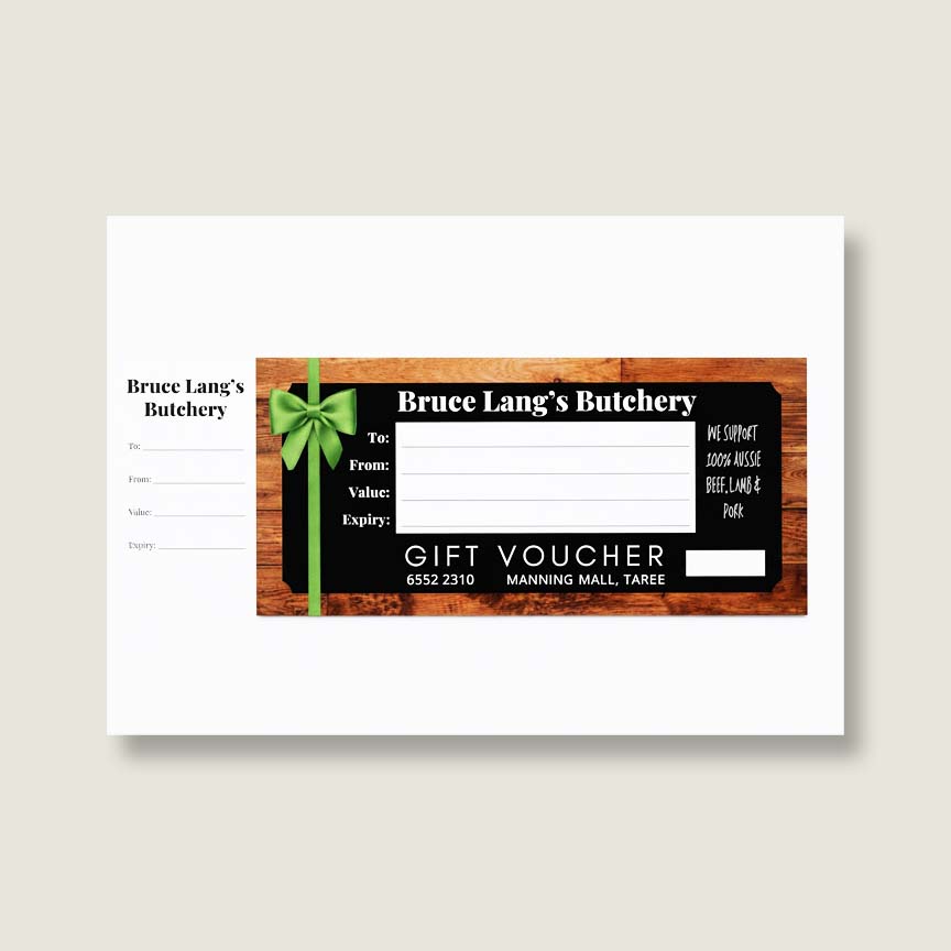 Buy Gift vouchers to get printed for your business in Taree and Forster-Tuncurry