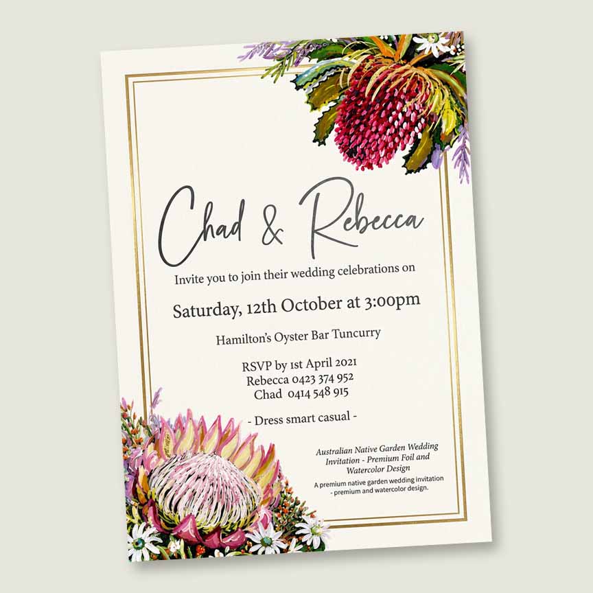 Buy Wedding Stationery online in Taree and Forster-Tuncurry NSW